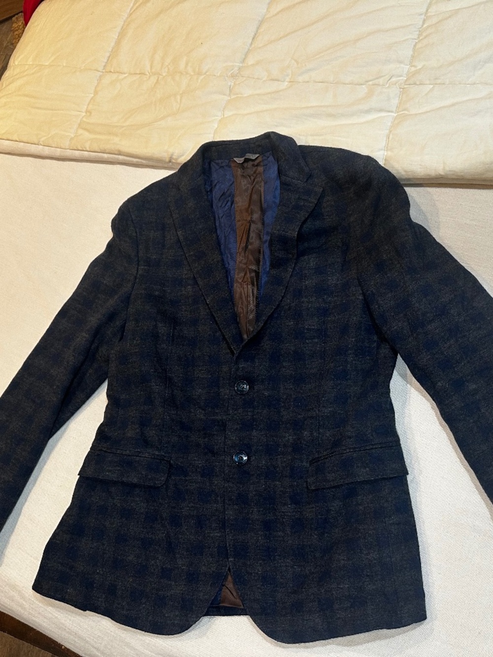 Manuel Ritz plaid Blazer